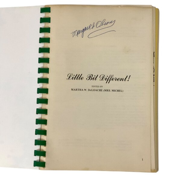 Little Bit Different! Cookbook St Johns Episcopal Church Moultrie GA 1975 - Picture 4 of 13